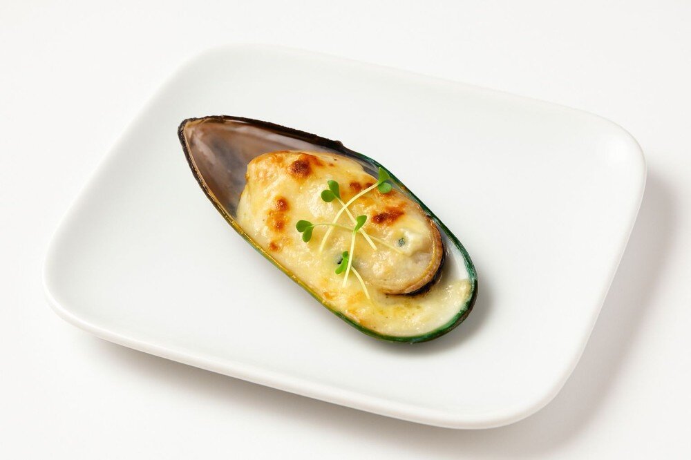 Мидия запеченная