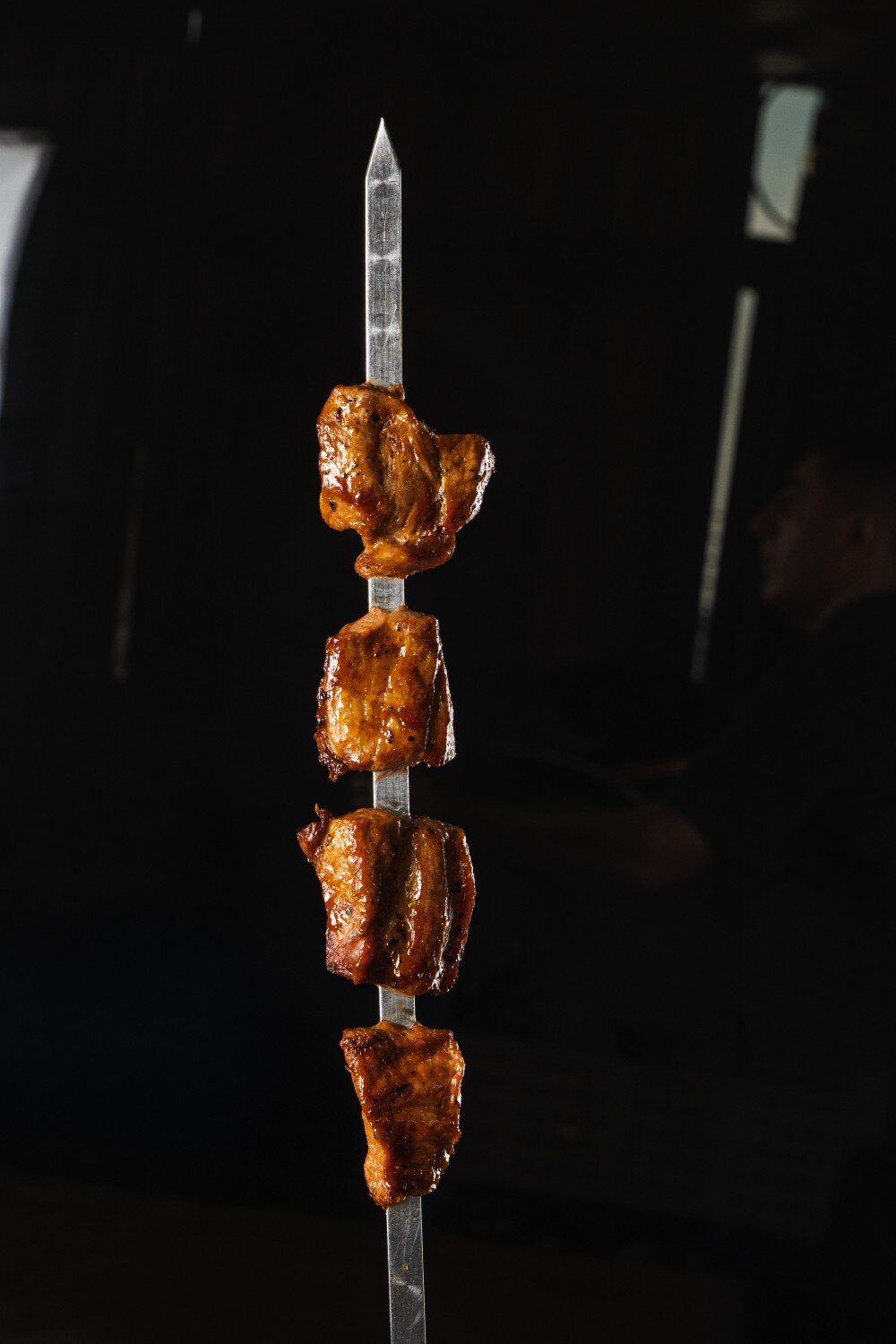 Шашлык из свиной шеи