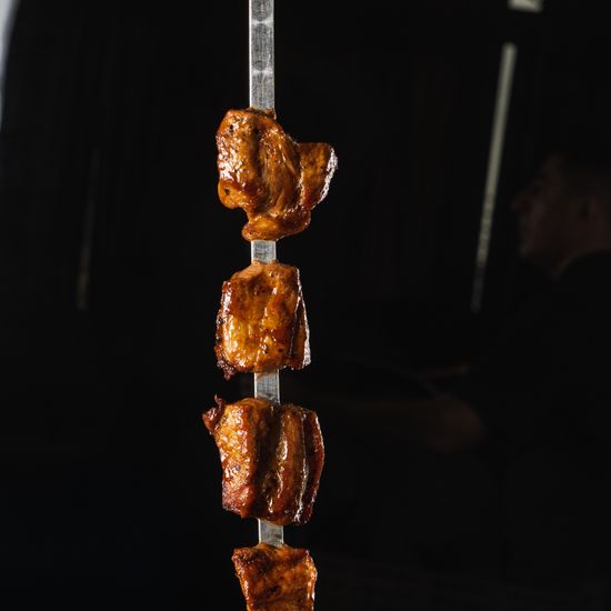 Шашлык из свиной шеи