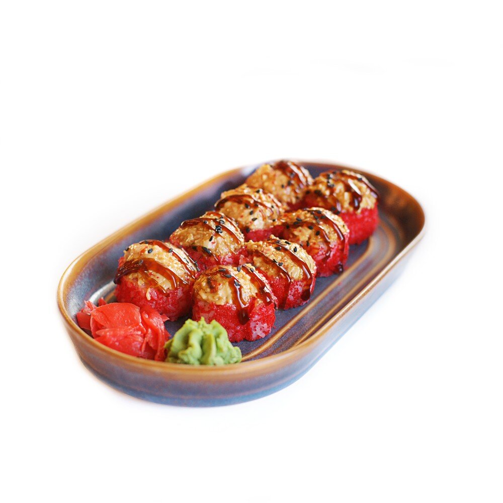 Ролл " MR.Краб запеченный"