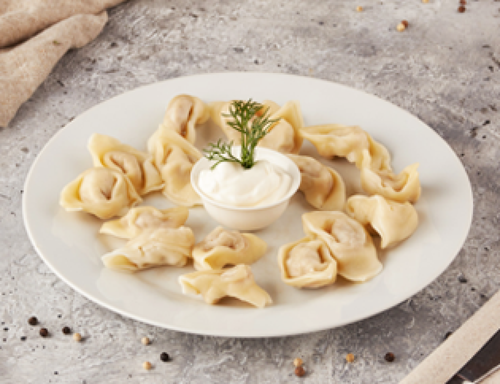 ПЕЛЬМЕНИ СО СМЕТАНОЙ (Д)..