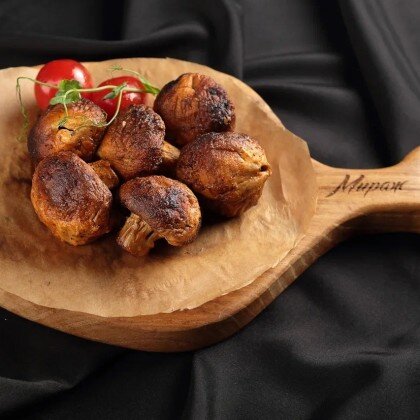 Шампиньоны на углях