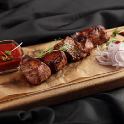 Шашлык из свиной шеи