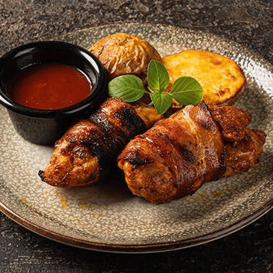 Куриное филе в беконе гриль