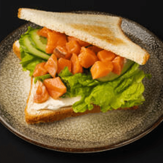 Сэндвич с семгой