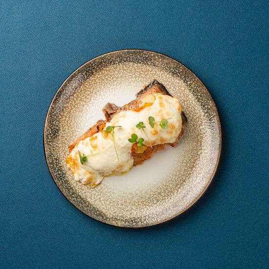 Горбуша запеченая с овощами