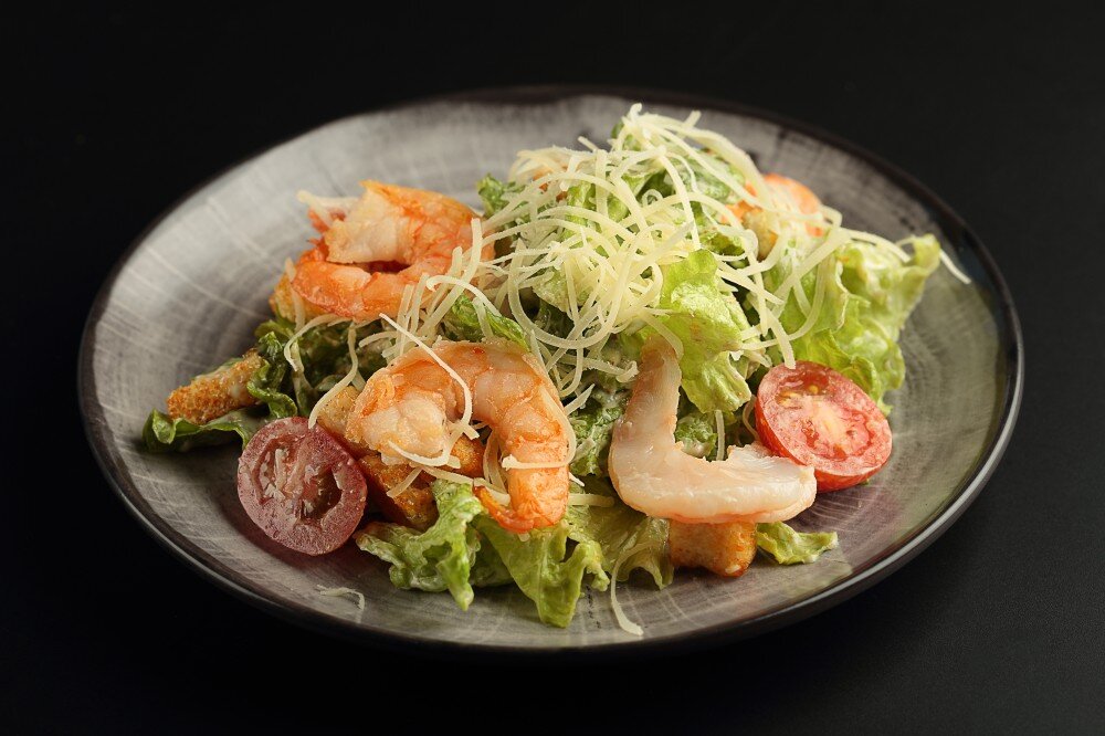 Цезарь с креветками