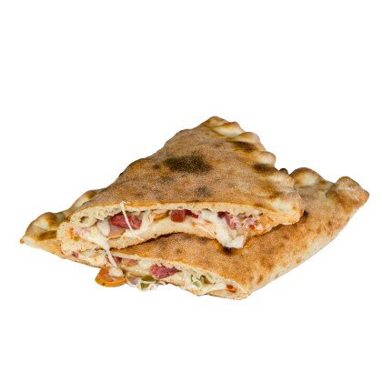 Кальцоне острый с колбасой