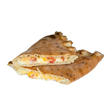 Кальцоне с сыром и томатами