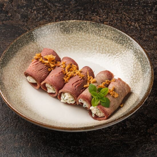 Рулетики из языка