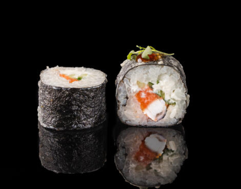 Сяке унаги темпура