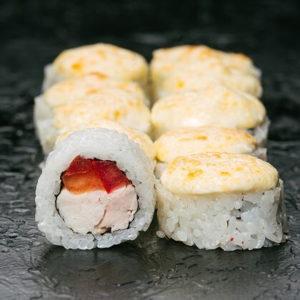 Ролл "Запеченный с курочкой" 8 шт
