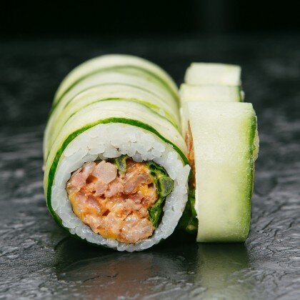 Ролл "Шаурма с тунцом спайси" 8шт