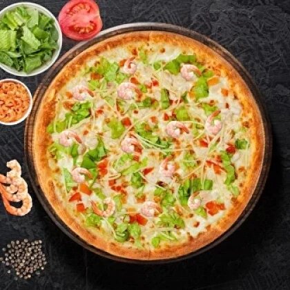 Цезарь с креветкой