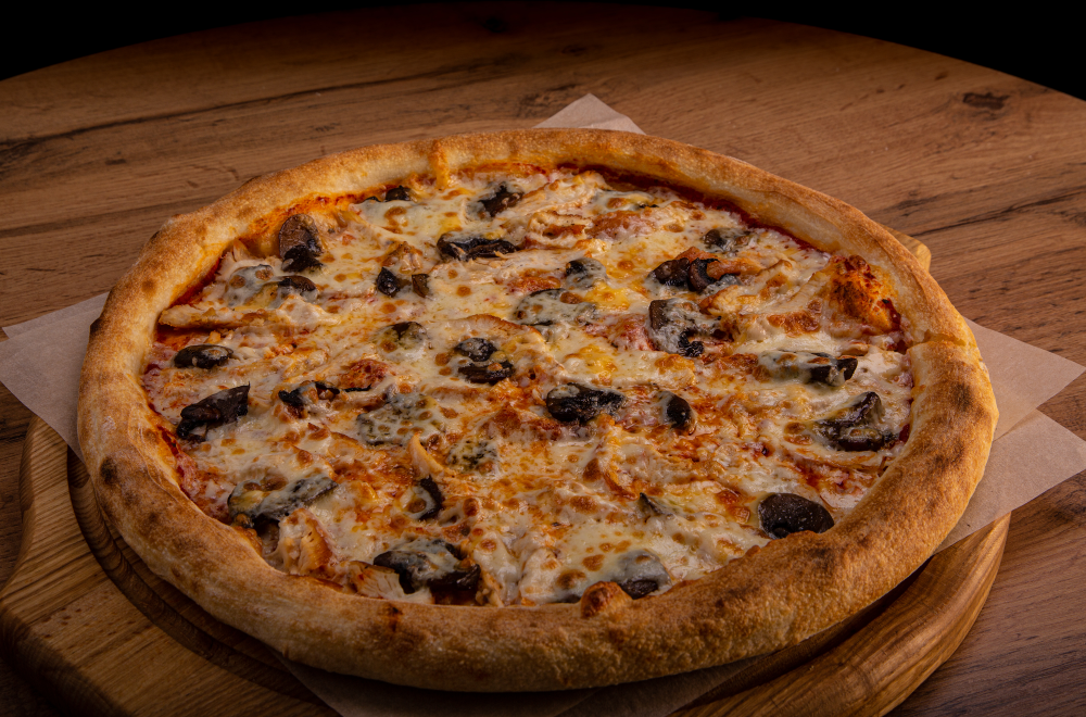 Пицца  «Курица, грибы, сыр»