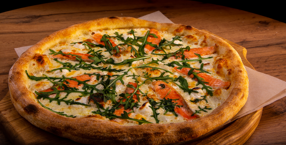 Пицца «С Лососем»