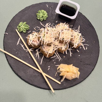 Ролл «Цезарь» в темпуре