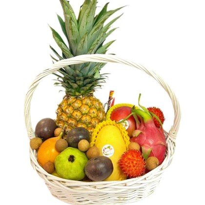 Набор «Корзина N2 белая