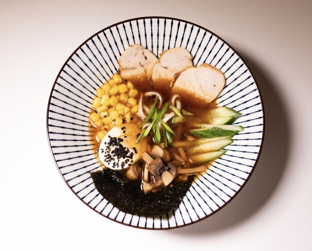 Рамён с курицей