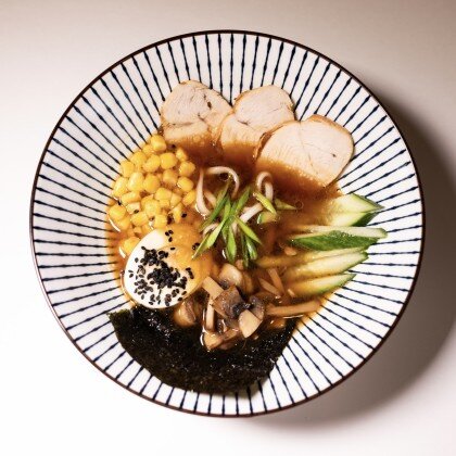 Рамён с курицей