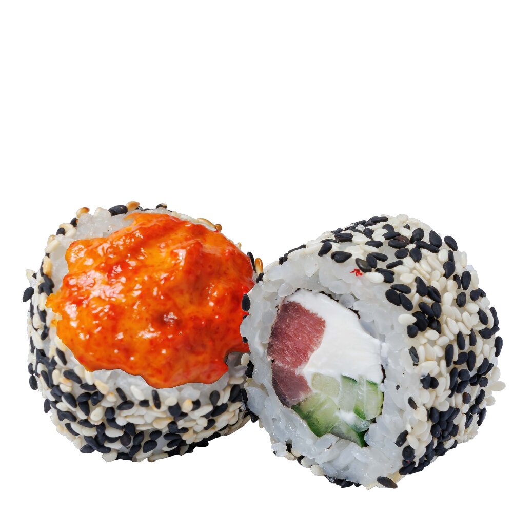 Запеченный фиш ролл с тунцом