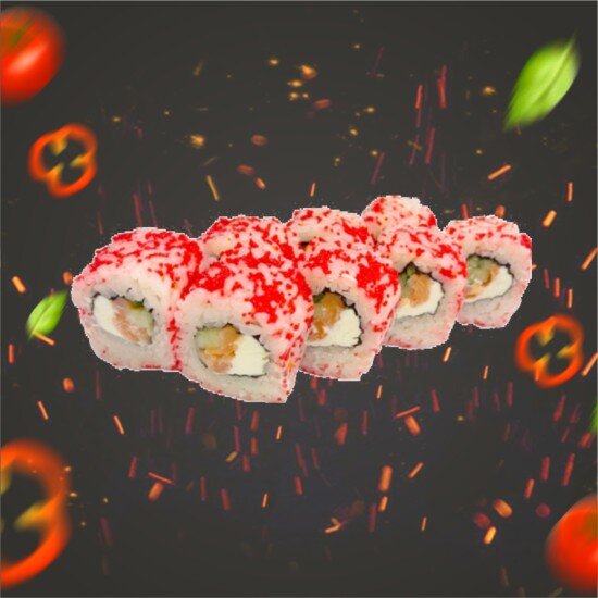 Калифорния с лососем