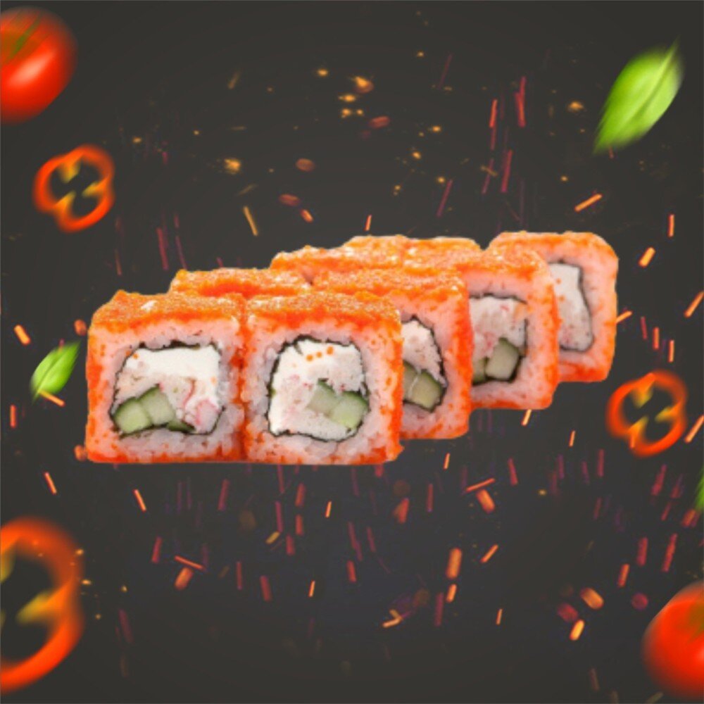 Калифорния с крабом