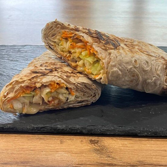 С моцареллой Крымская шаурма