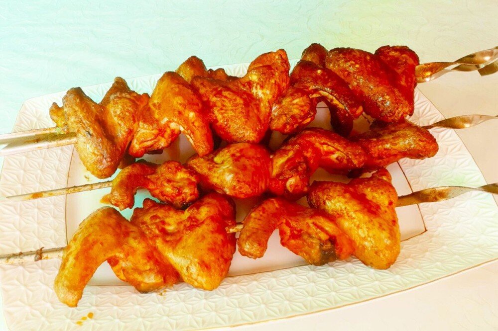1 кг крылышек 12 шт