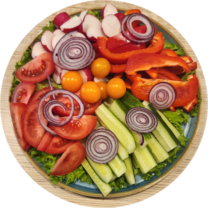 Овощная тарелка