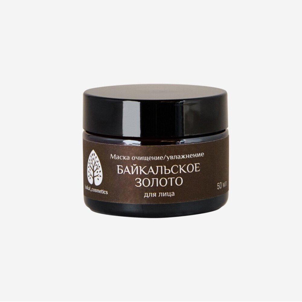 Маска очищение/увлажнение "Байкальское золото" для лица 50 мл