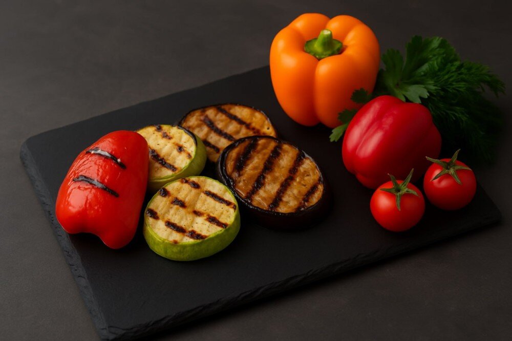 Овощи на углях