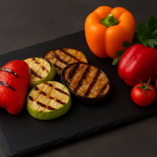 Овощи на углях