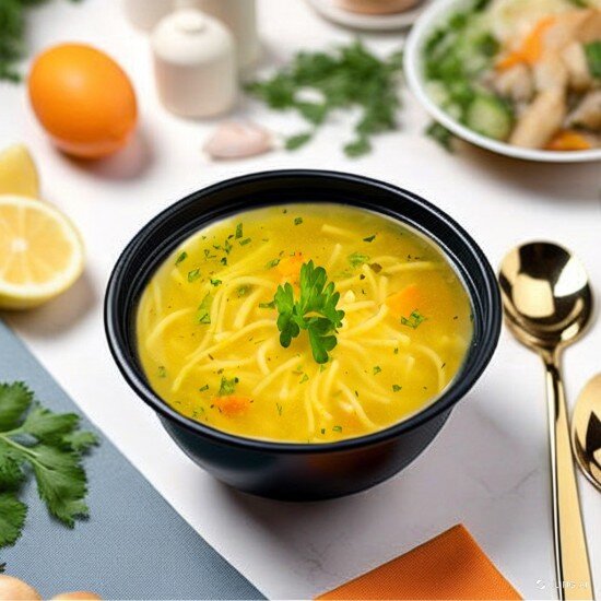 Суп с дом.лапшой