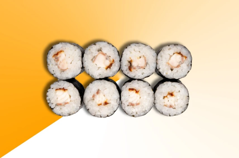 Маки с угрем