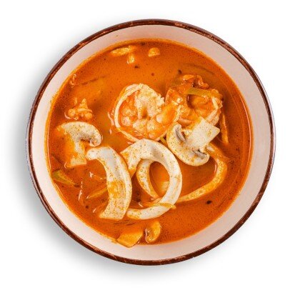 Том Ям с креветкой