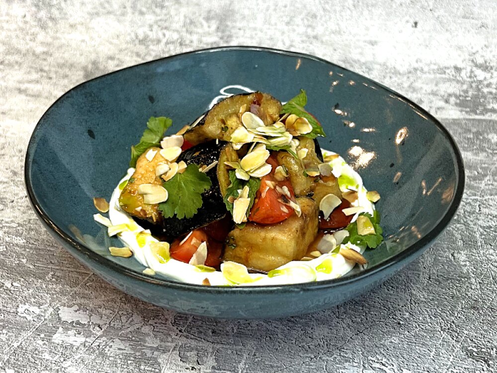 Баклажаны с сырным кремом