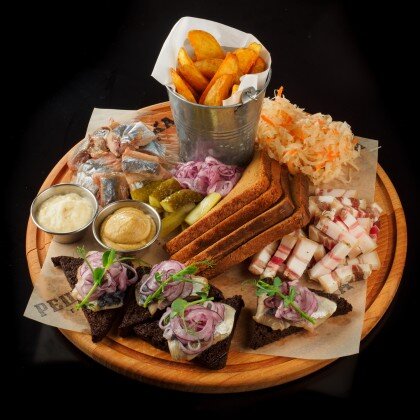 Водочная тарелка с душой