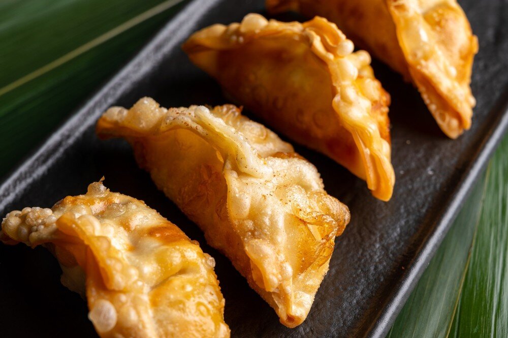 Гёдзе с креветкой