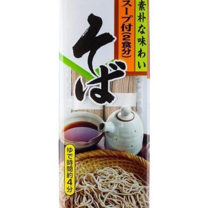 Японская гречневая лапша Соба с соусом SUNAOSHI