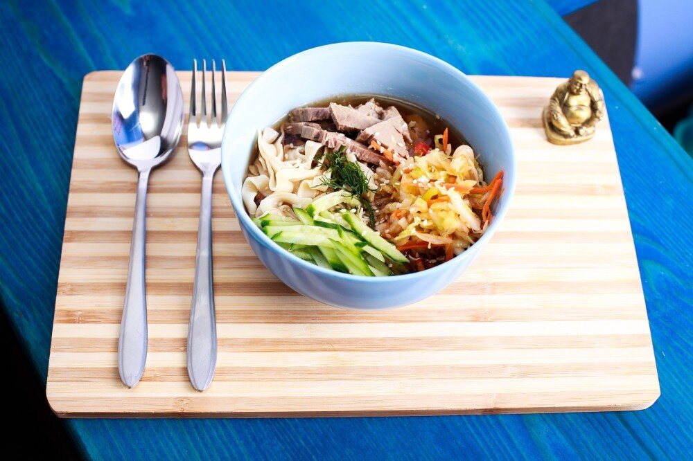 Кукси горячее с говядиной