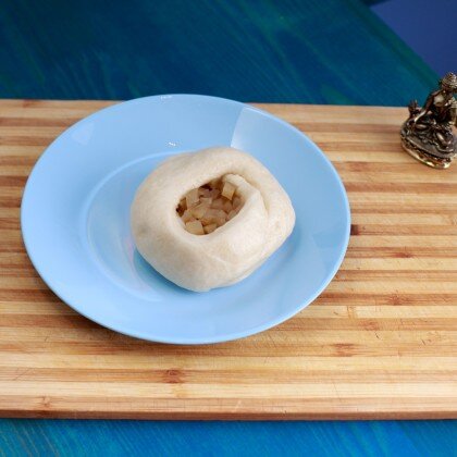 Пянсе с яблоком