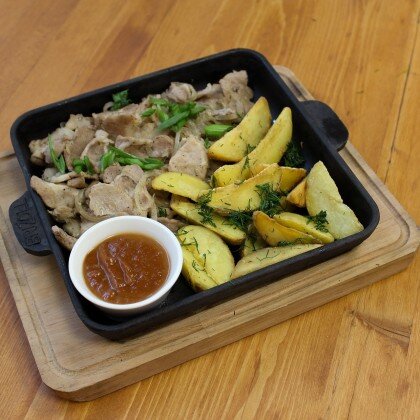 Жарёха по-бурятски