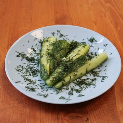 Огурчики в рассоле