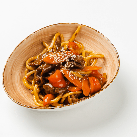 Вок с говядиной