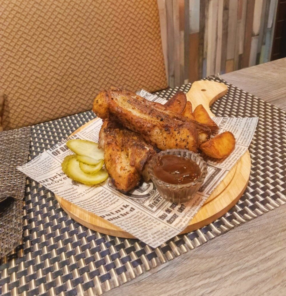 Свиные ребрышки BBQ