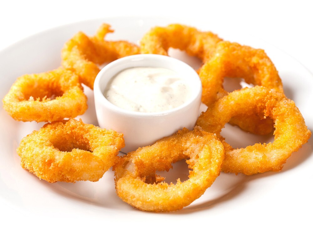 Кольца кальмара в панировке