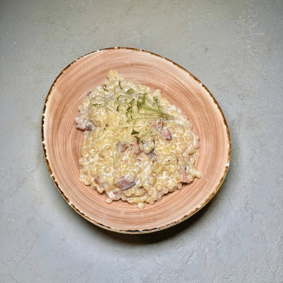 Макароны птитим карбонара