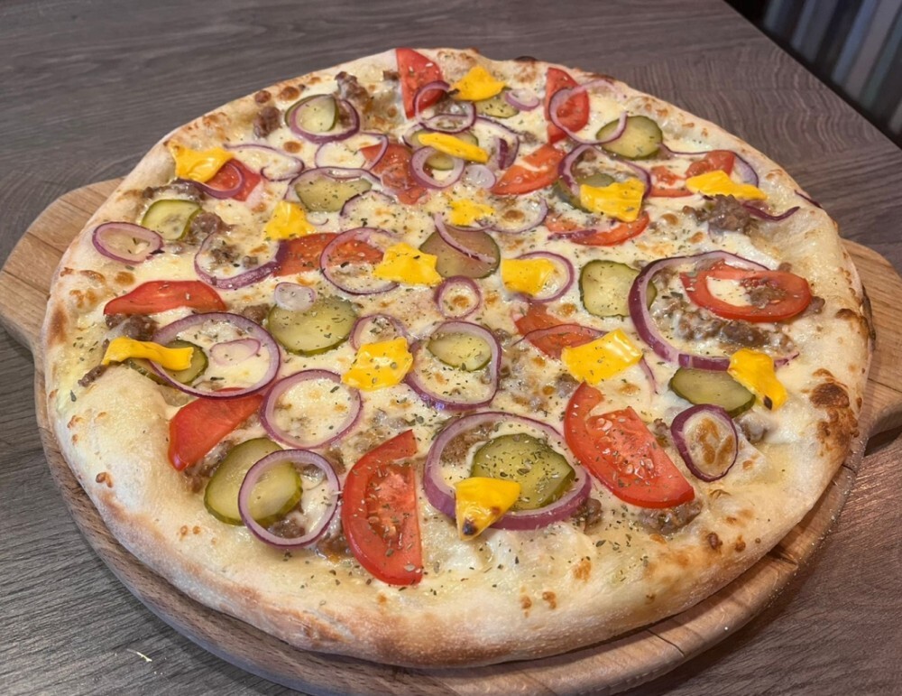 Пицца "Биф бургер" 30 см/570 г