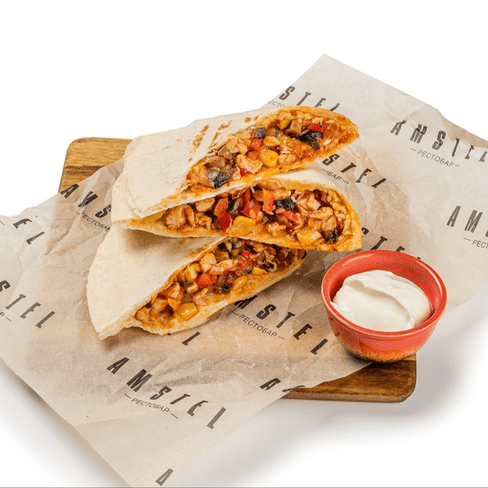 Тортилья с цыпленком